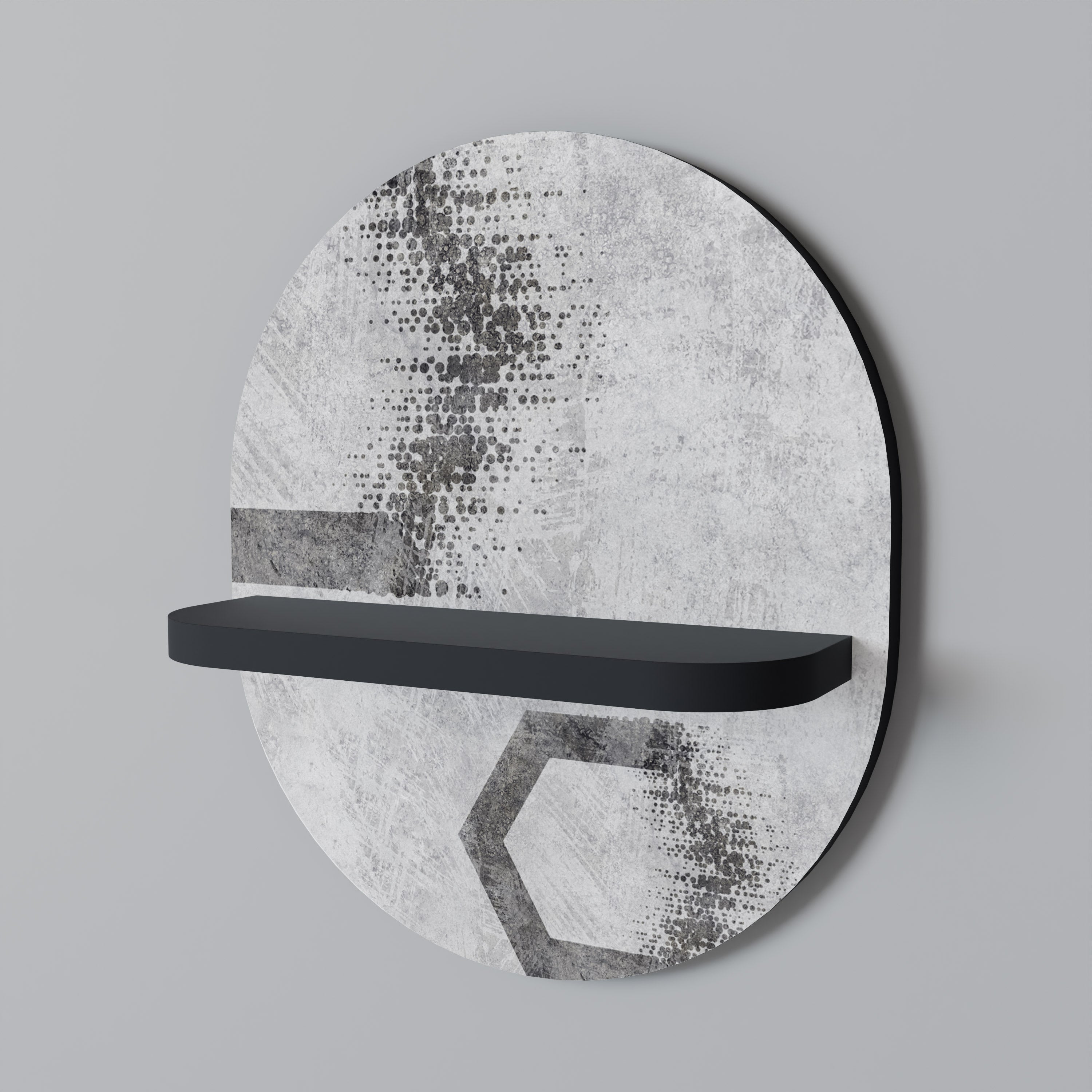 HEXAGONAL FIGURES Designová police