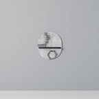 HEXAGONAL FIGURES Designová police