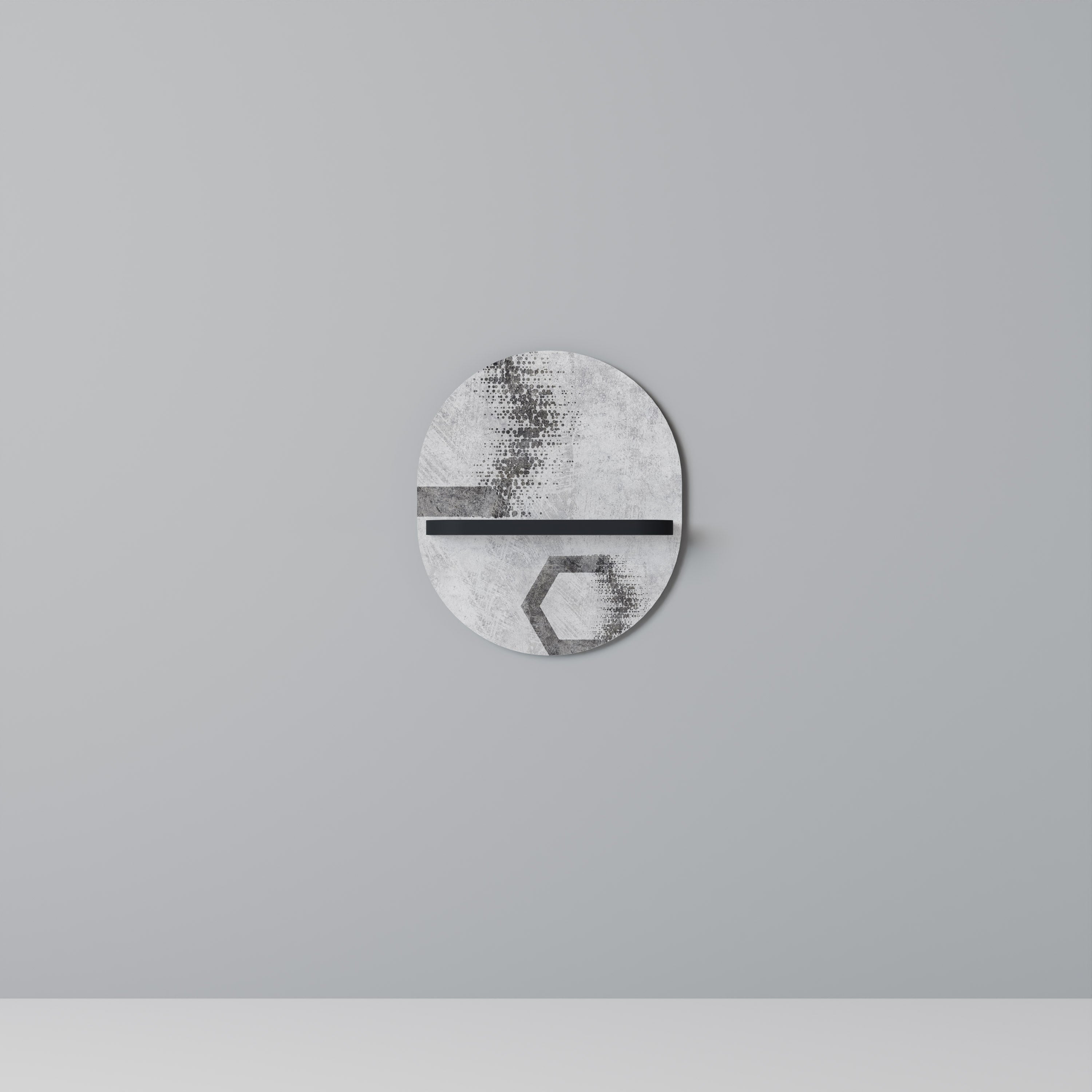 HEXAGONAL FIGURES Designová police