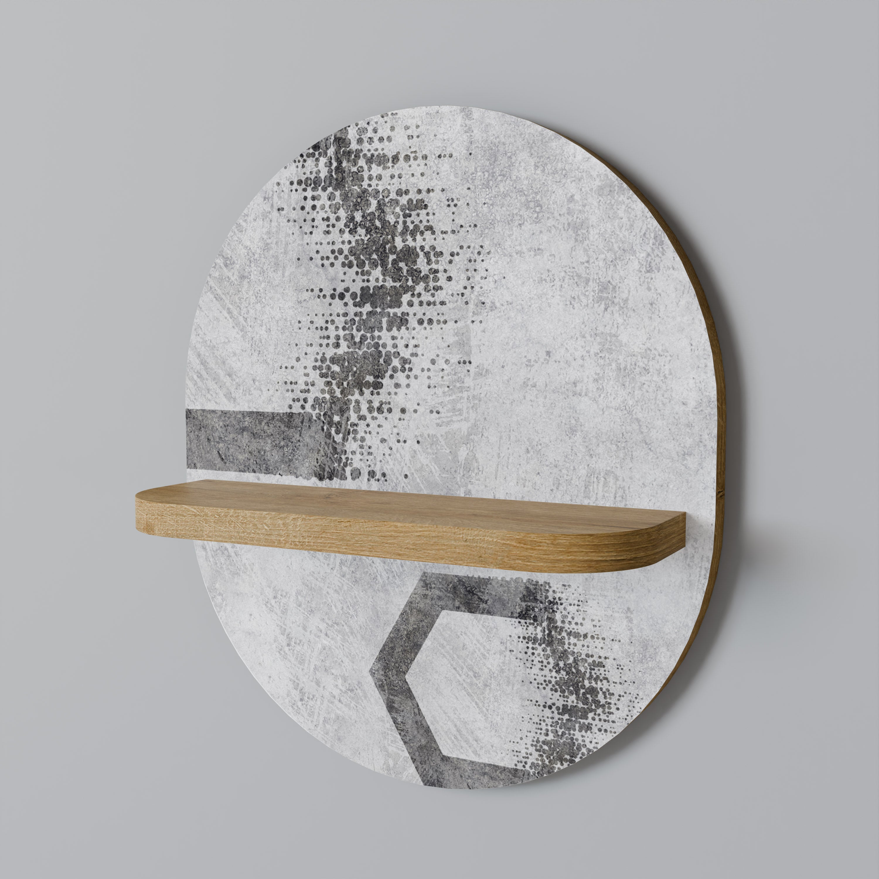 HEXAGONAL FIGURES Designová police