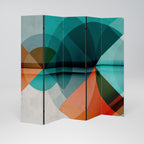 CIRCULAR RHAPSODY 5dílný paraván