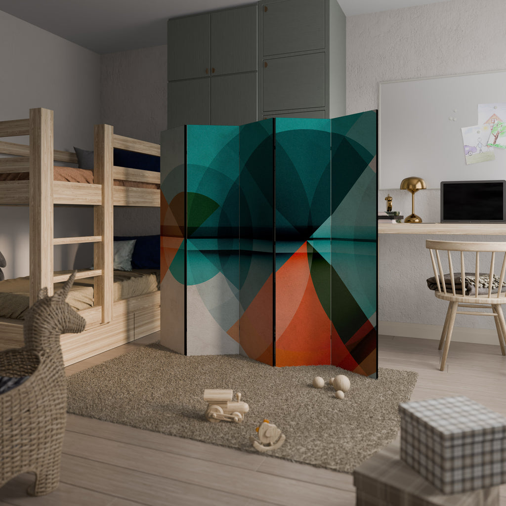 CIRCULAR RHAPSODY 5dílný paraván