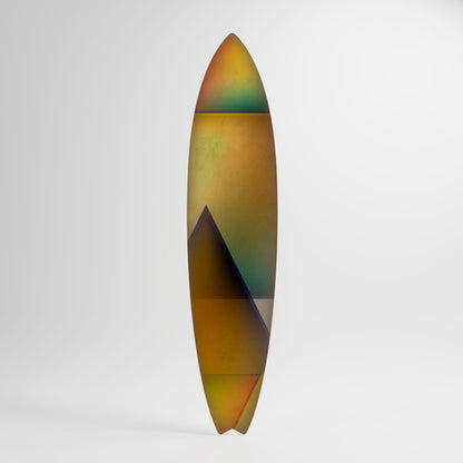 PIERCING SHARPNESS Dekorativní panel ve tvaru surfu