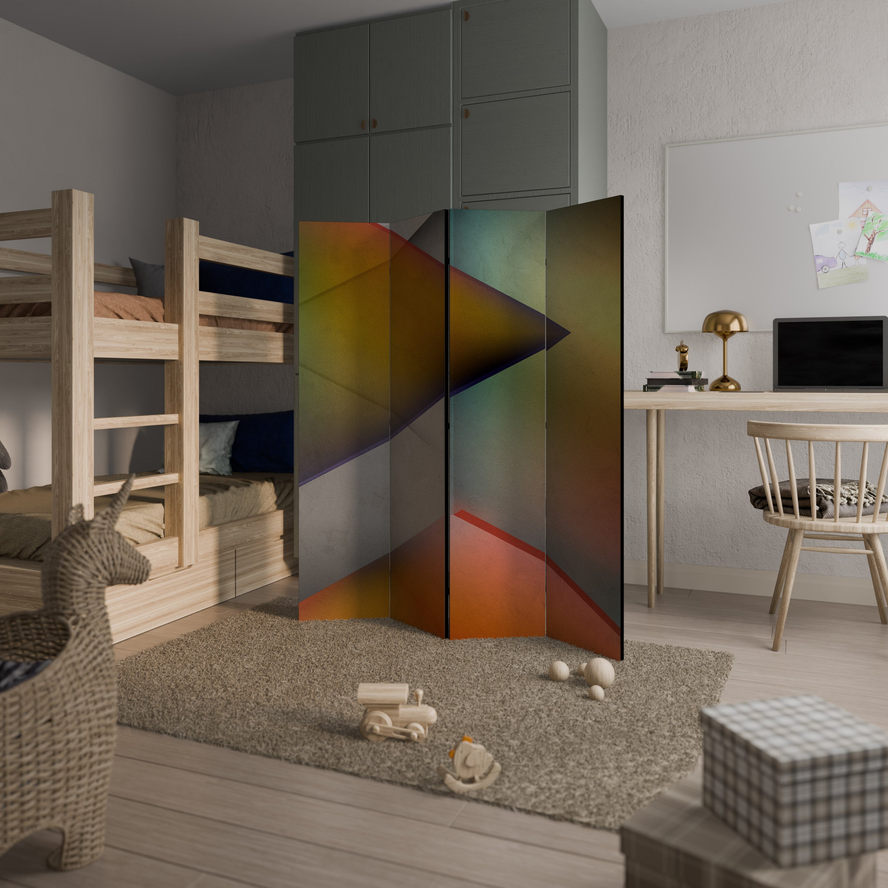 PIERCING SHARPNESS 4dílný paraván