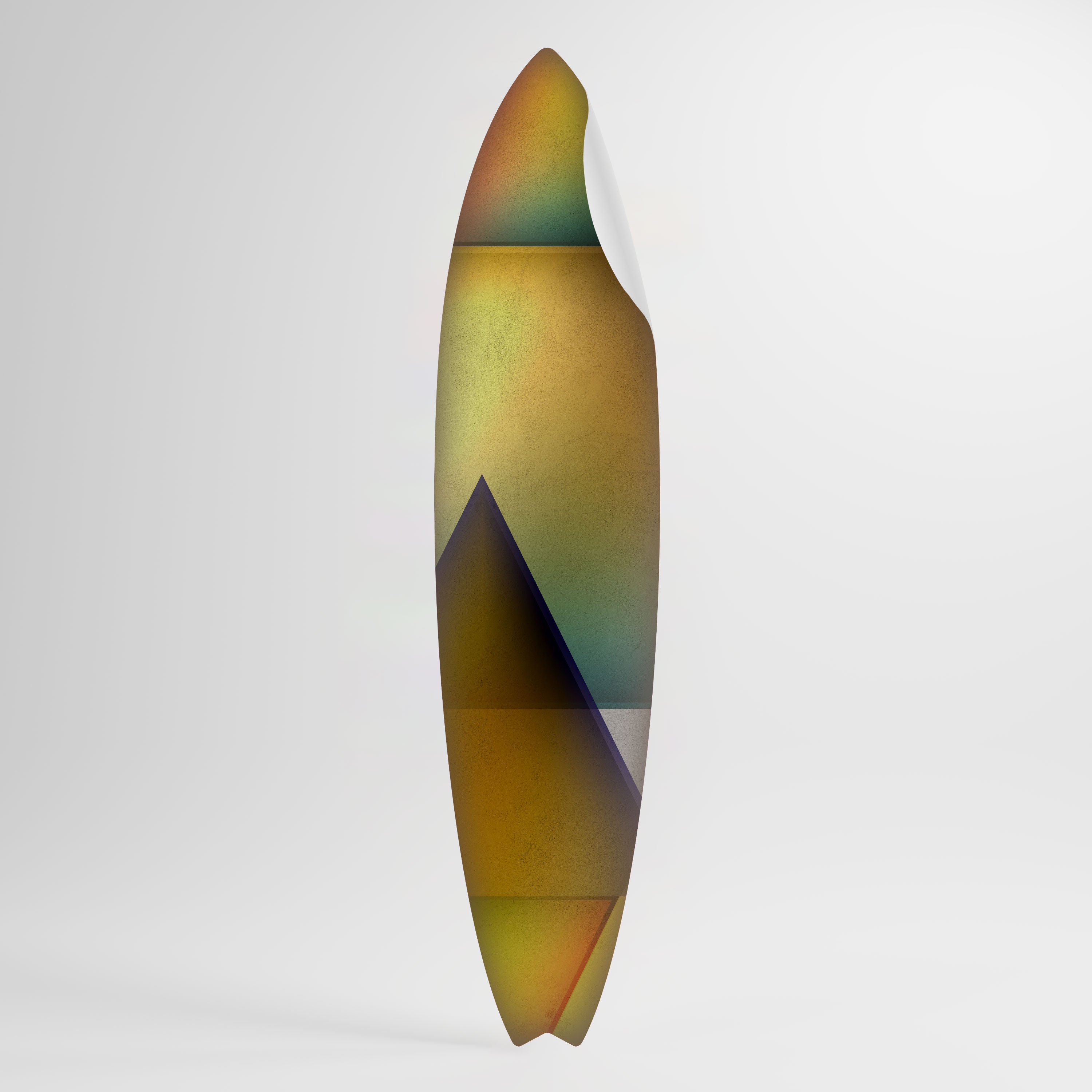 PIERCING SHARPNESS Samolepka ve tvaru surfu