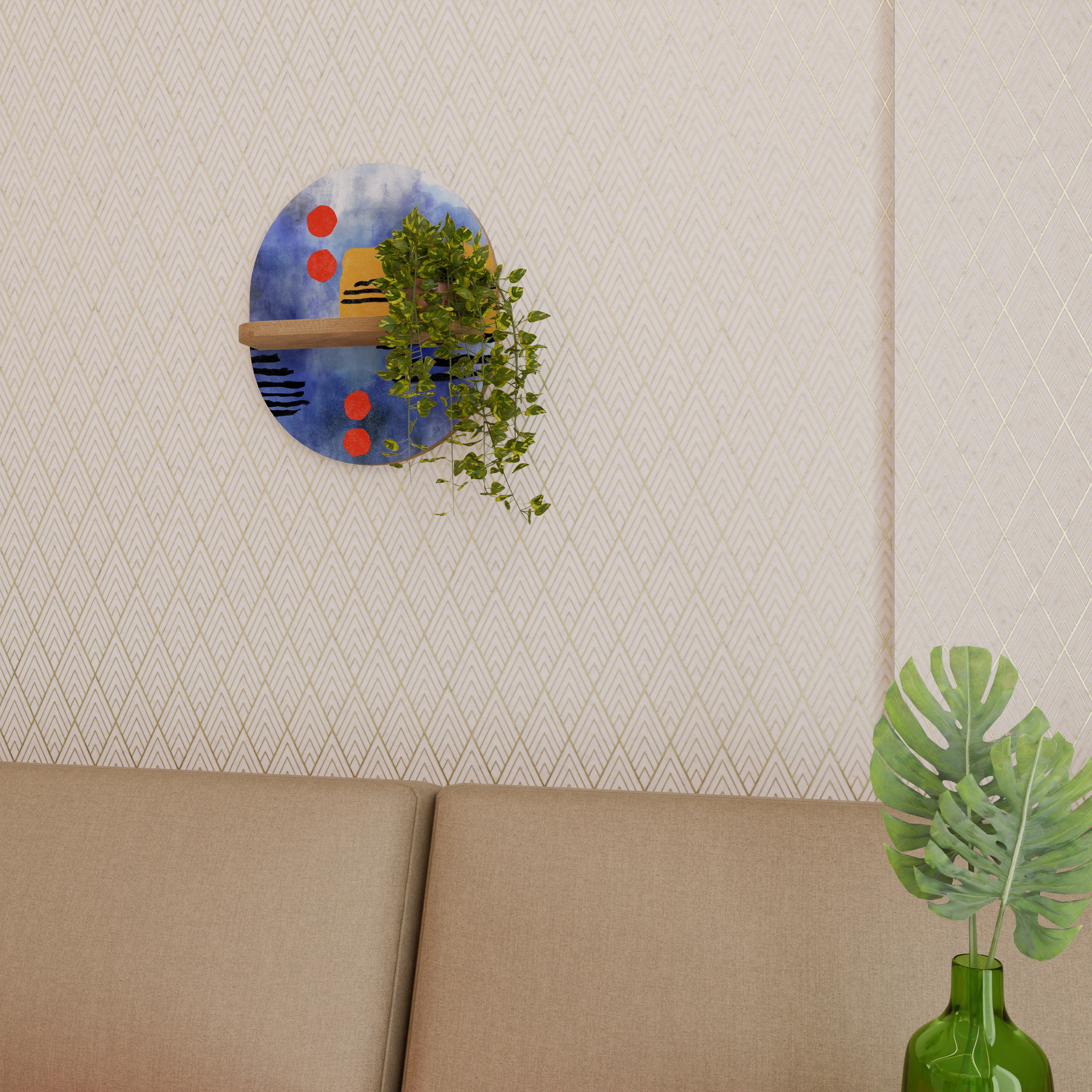 NIGHTFALL VIBRANCE Designová police