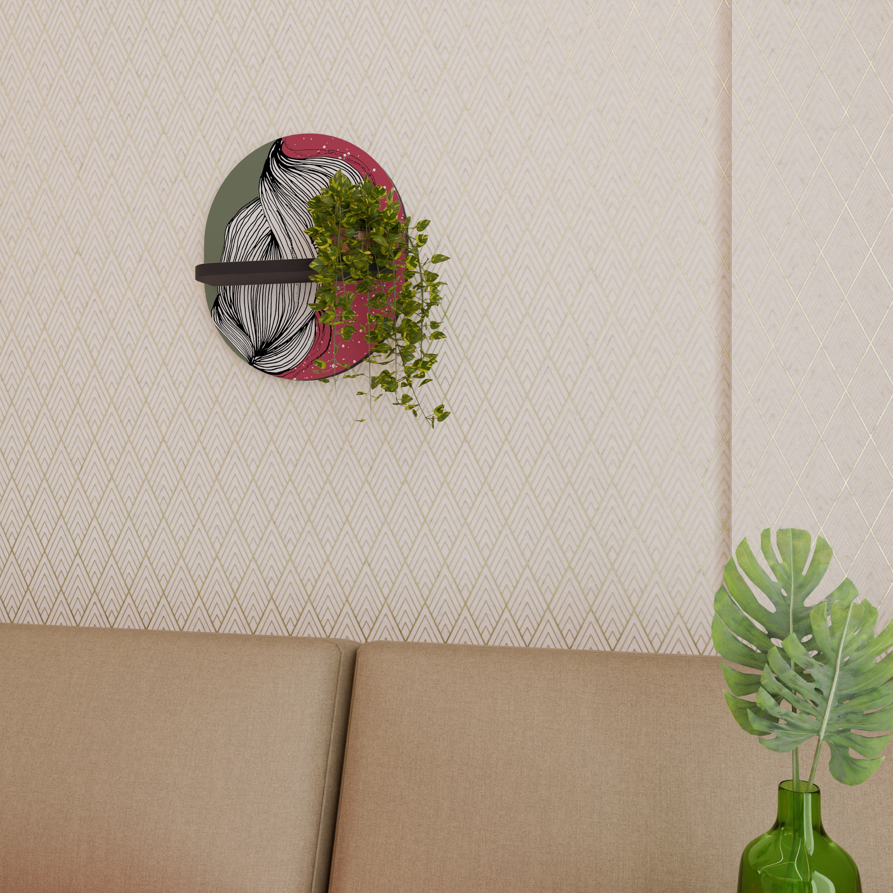 BE TOGETHER Designová police