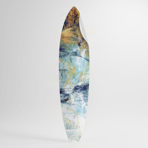 ABSTRACT THOUGHTS Peel and Stick Surfboard Sticker