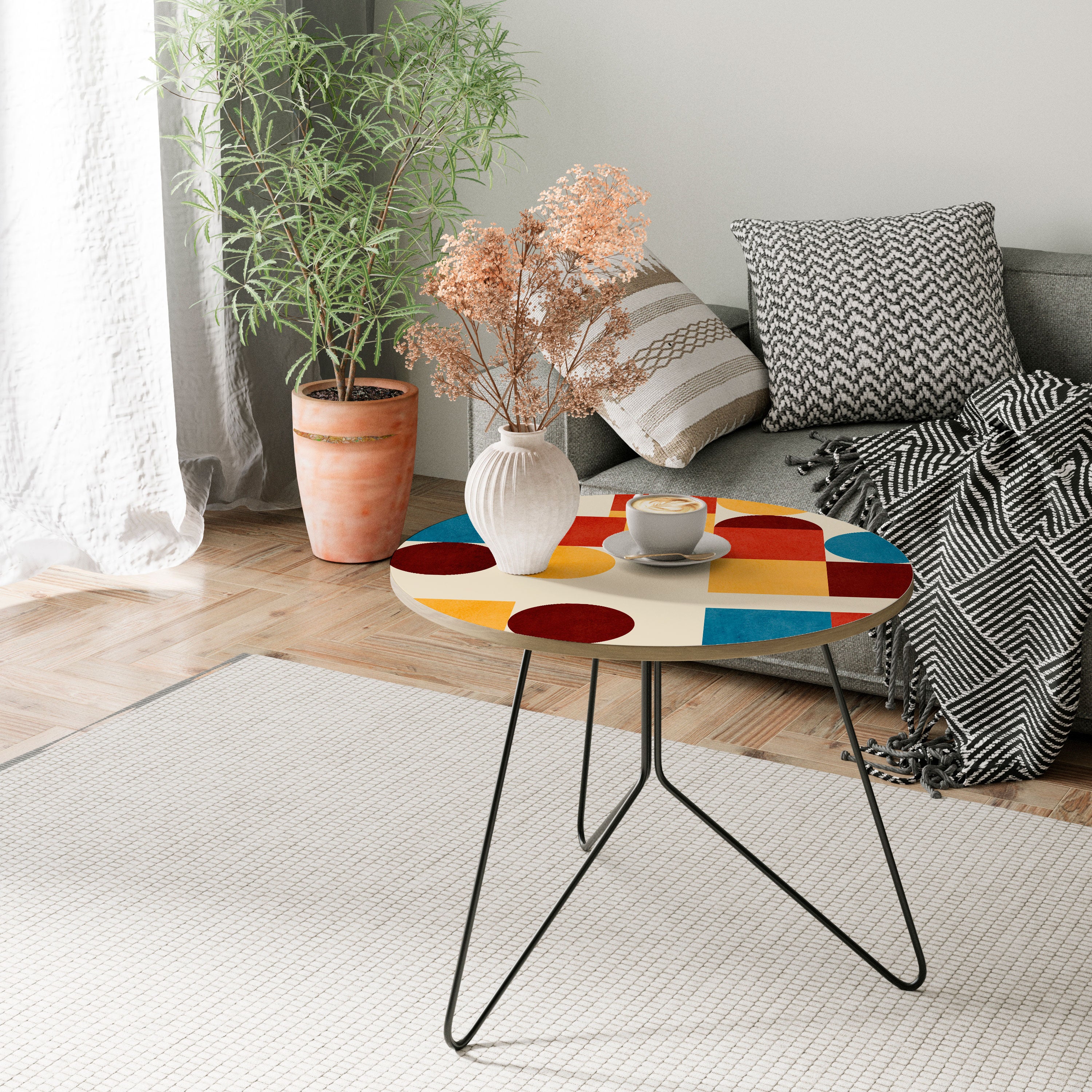 GEOMETRIC PUZZLE Coffee Table