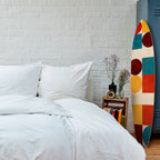 GEOMETRIC PUZZLE Dekorativní panel ve tvaru surfu