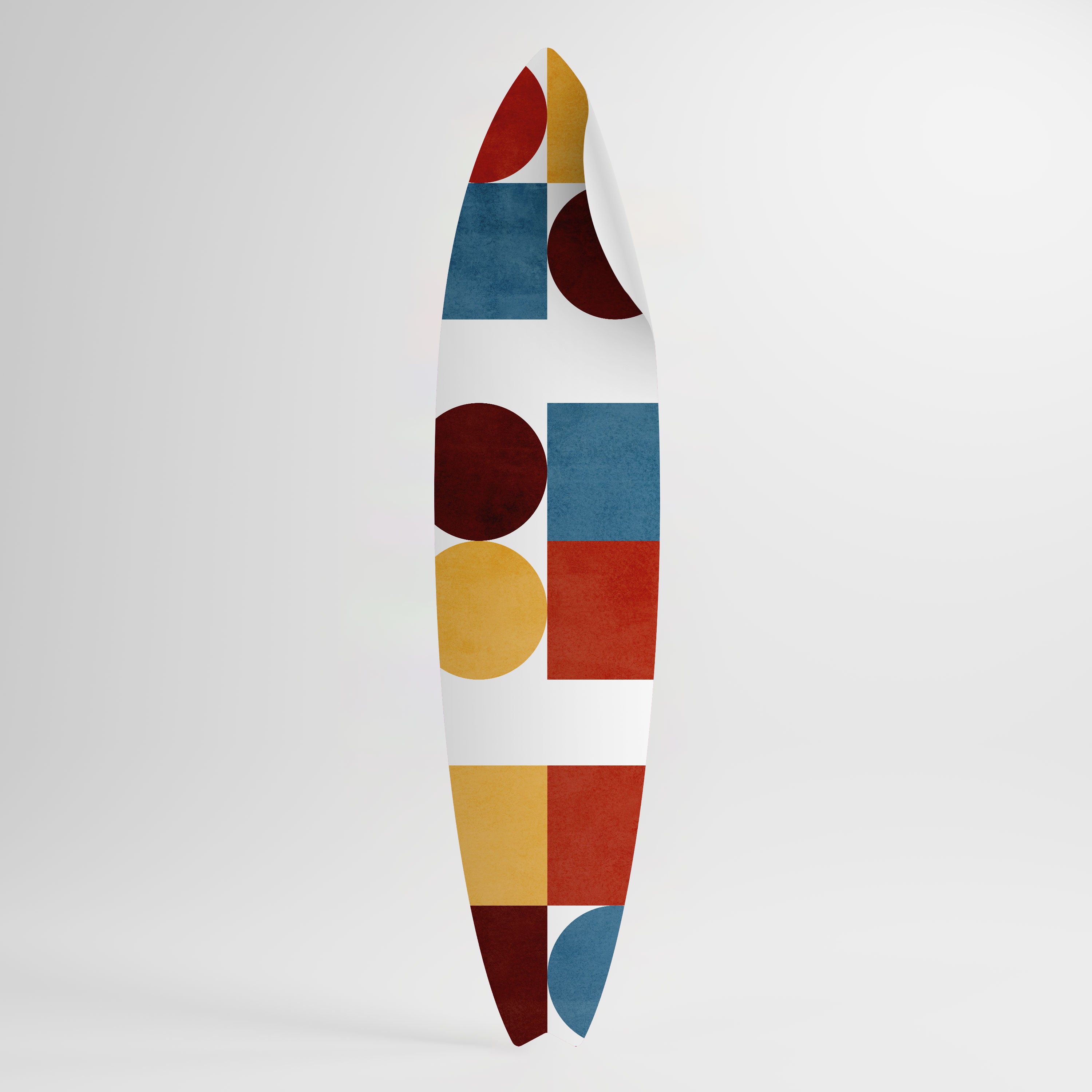 GEOMETRIC PUZZLE Samolepka ve tvaru surfu