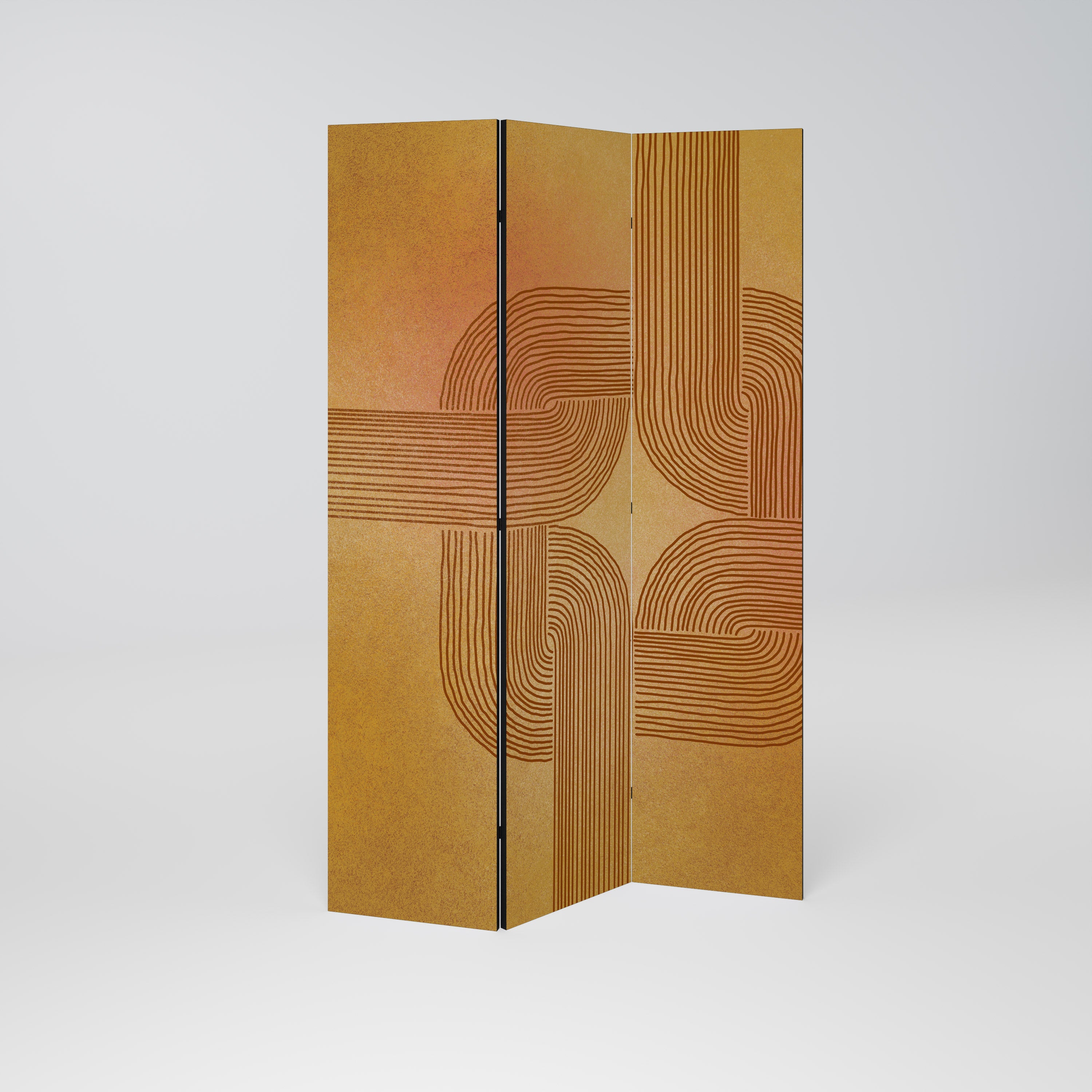 STRENGTHENING RELATION 3-Panel Room Divider