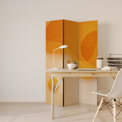 ORANGE ARRANGEMENT 3dílný paraván
