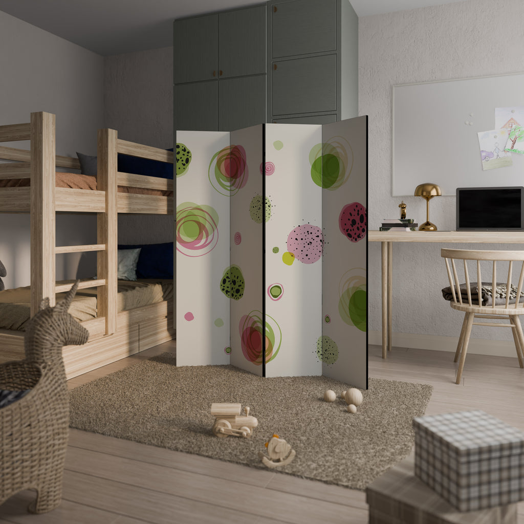 COLORFUL COSMOS 4dílný paraván