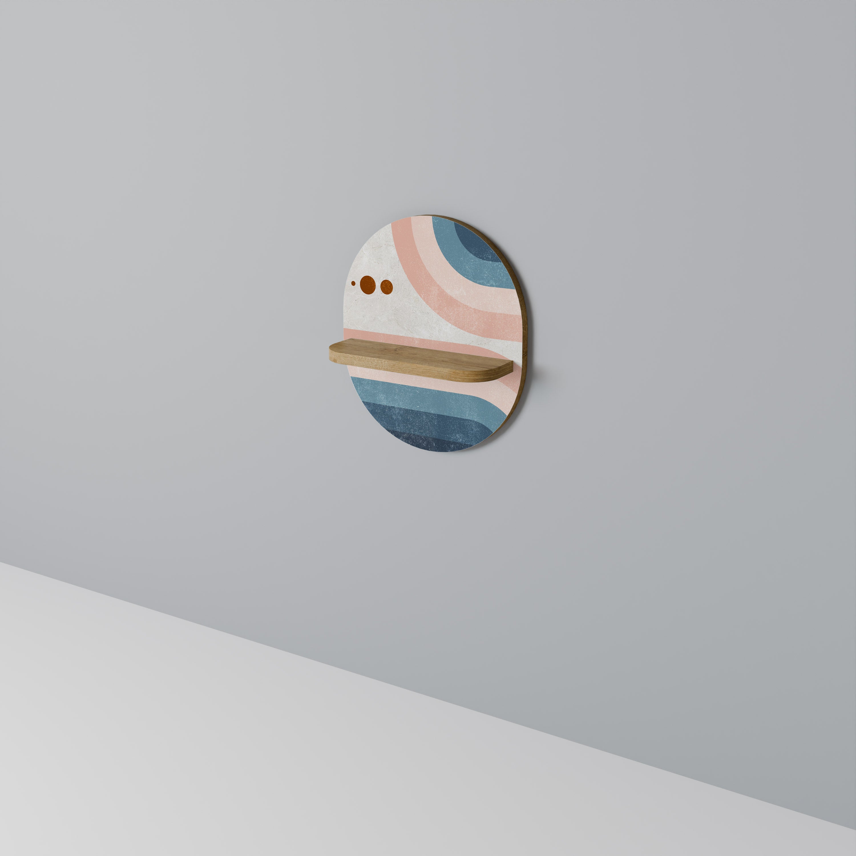 TWO HALVES Art Shelf