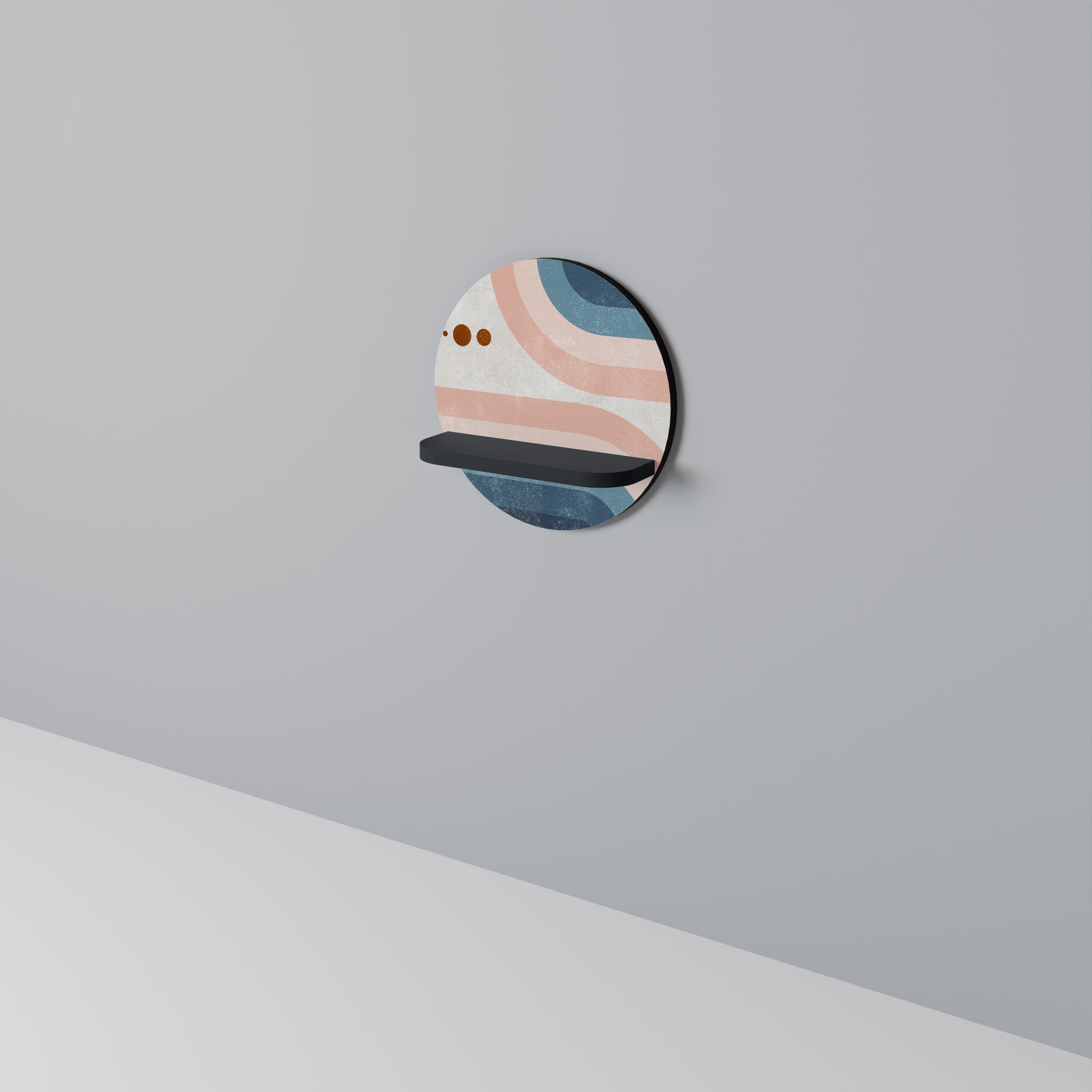 TWO HALVES Art Shelf