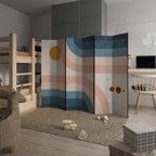 TWO HALVES 6-Panel Room Divider