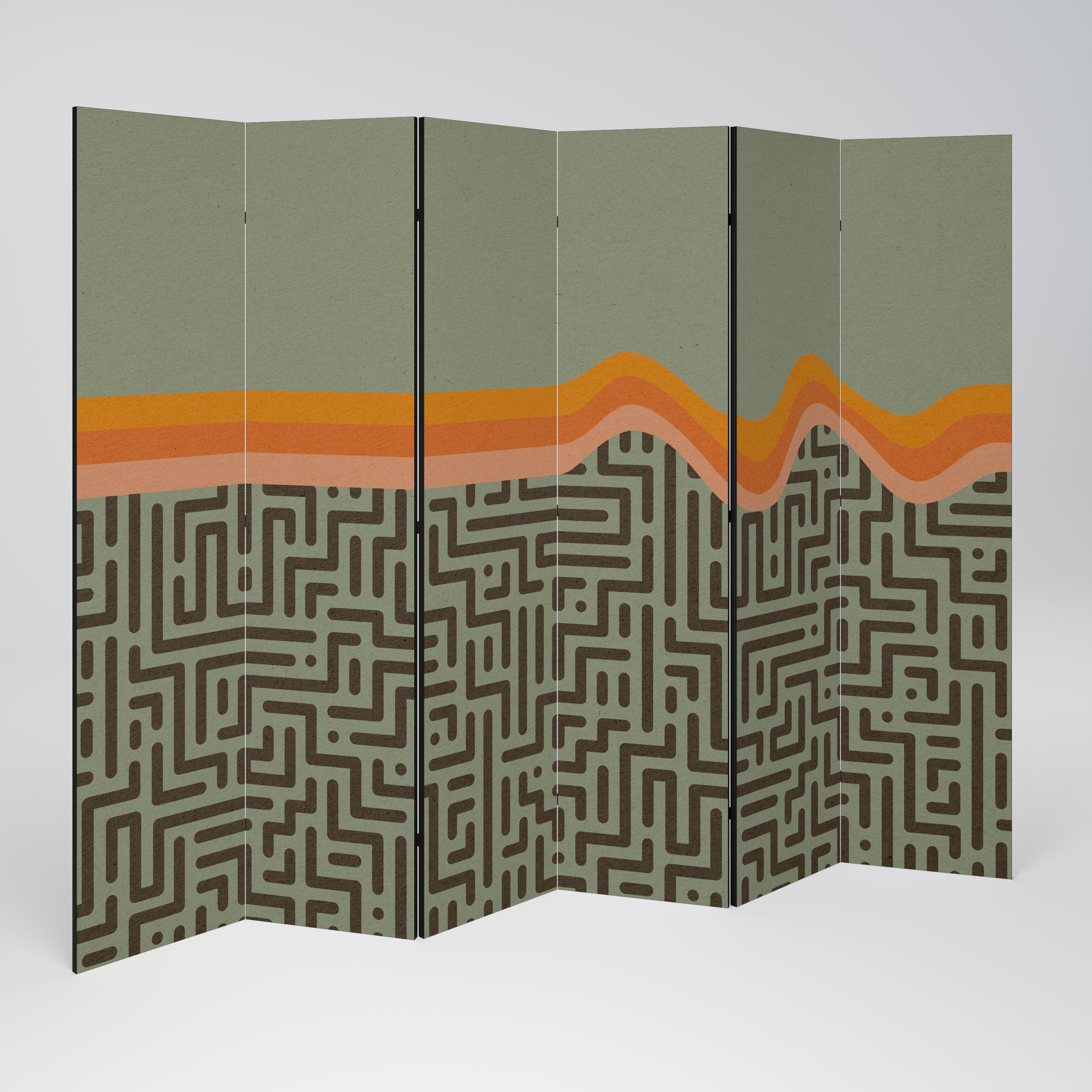 SIMPLE SOLUTIONS 6-Panel Room Divider