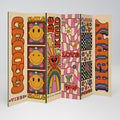 GROOVY POSTERS 6-Panel Room Divider