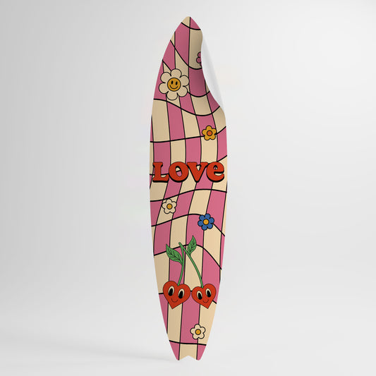 ROCKING LOVE Samolepka ve tvaru surfu