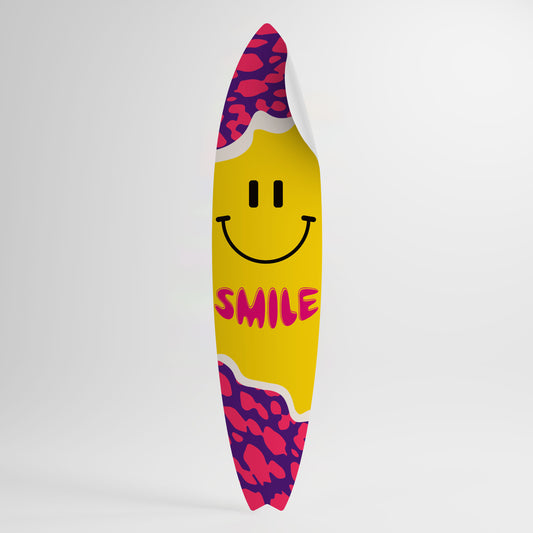 KEEP SMILING Samolepka ve tvaru surfu