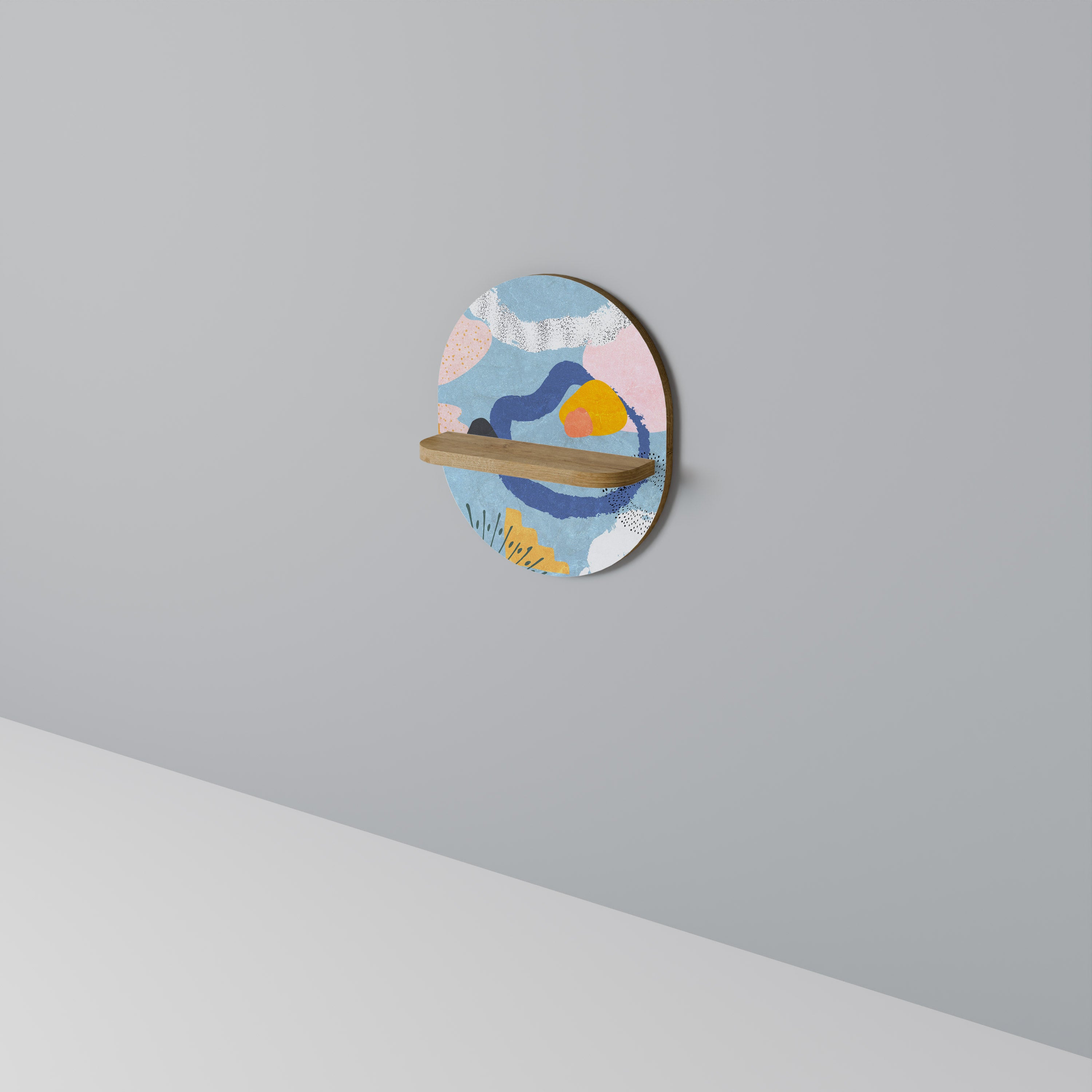 DREAMY SWIRLS Art Shelf