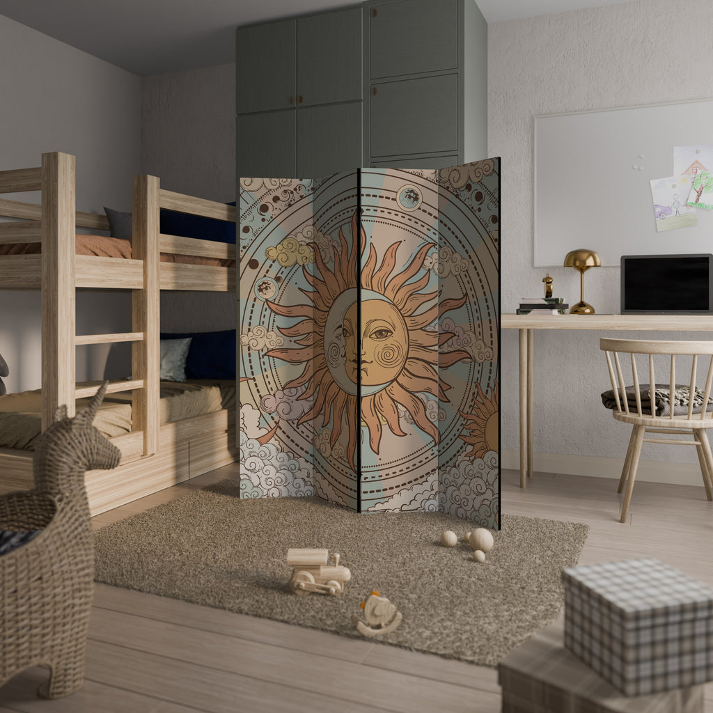 MYSTICAL STRUCTURE 4dílný paraván