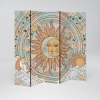 MYSTICAL STRUCTURE 5dílný paraván