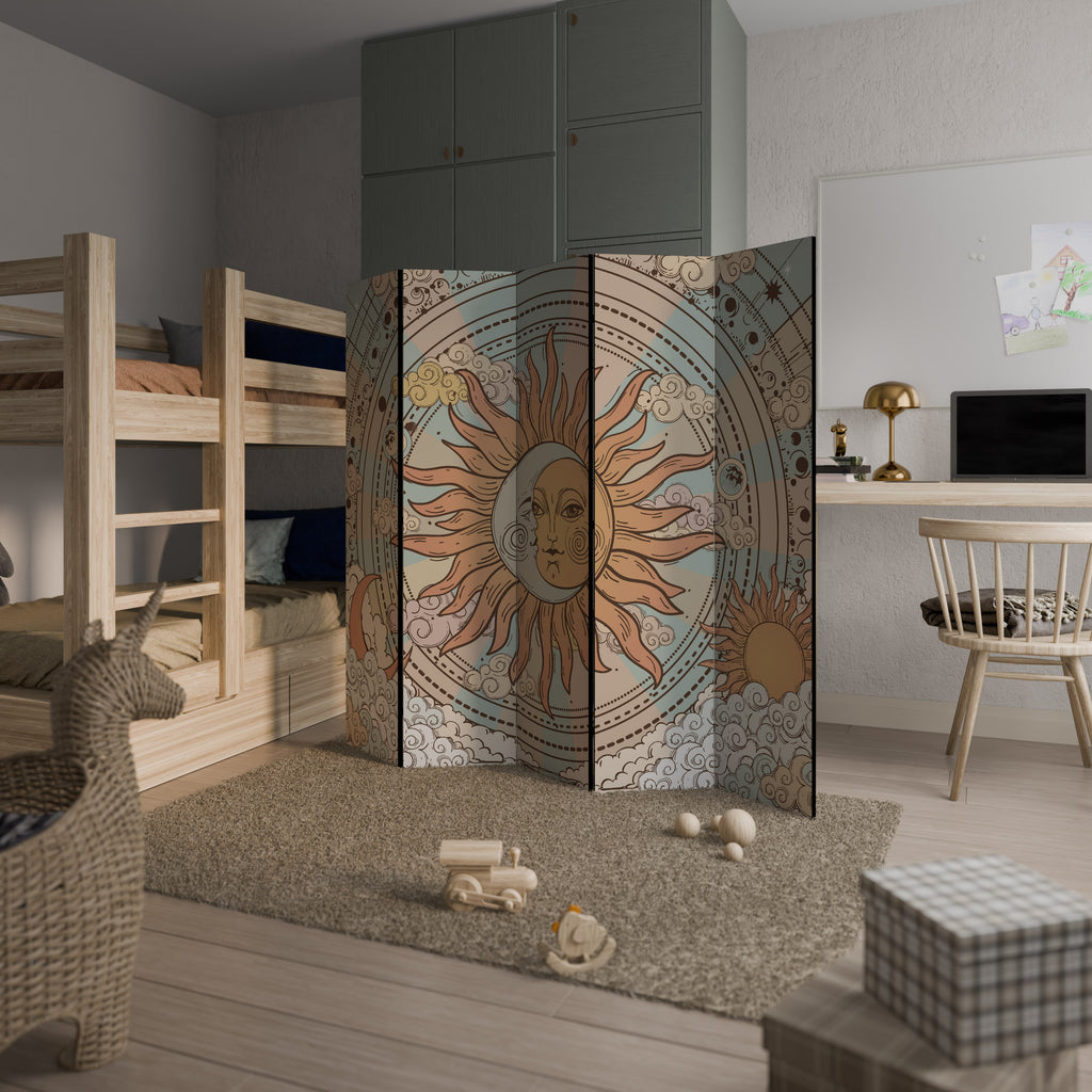 MYSTICAL STRUCTURE 5dílný paraván