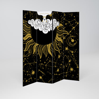 STELLAR CONSTELLATIONS 4dílný paraván