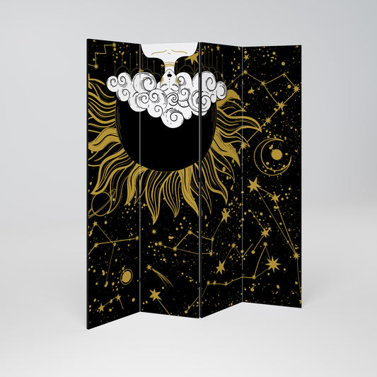 STELLAR CONSTELLATIONS 4dílný paraván
