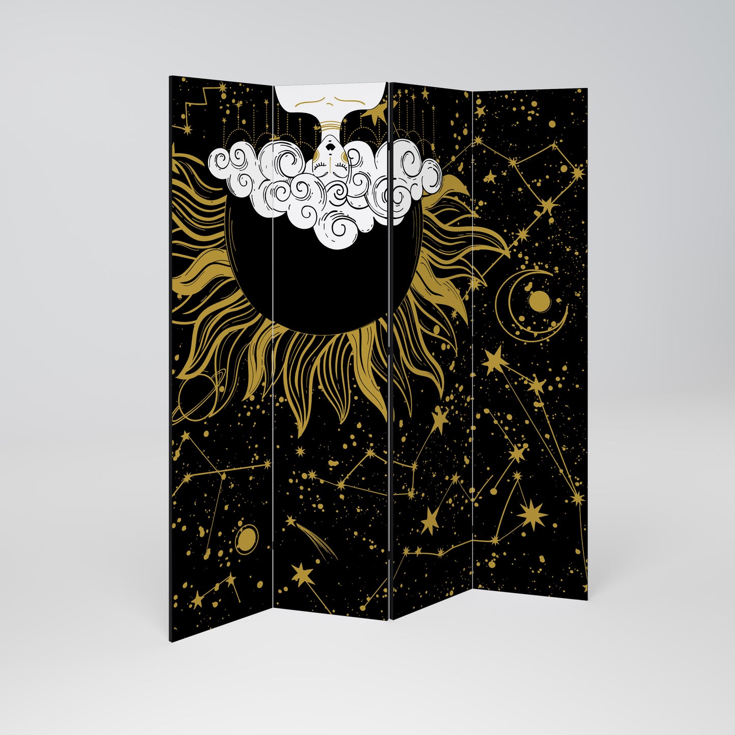 STELLAR CONSTELLATIONS 4dílný paraván