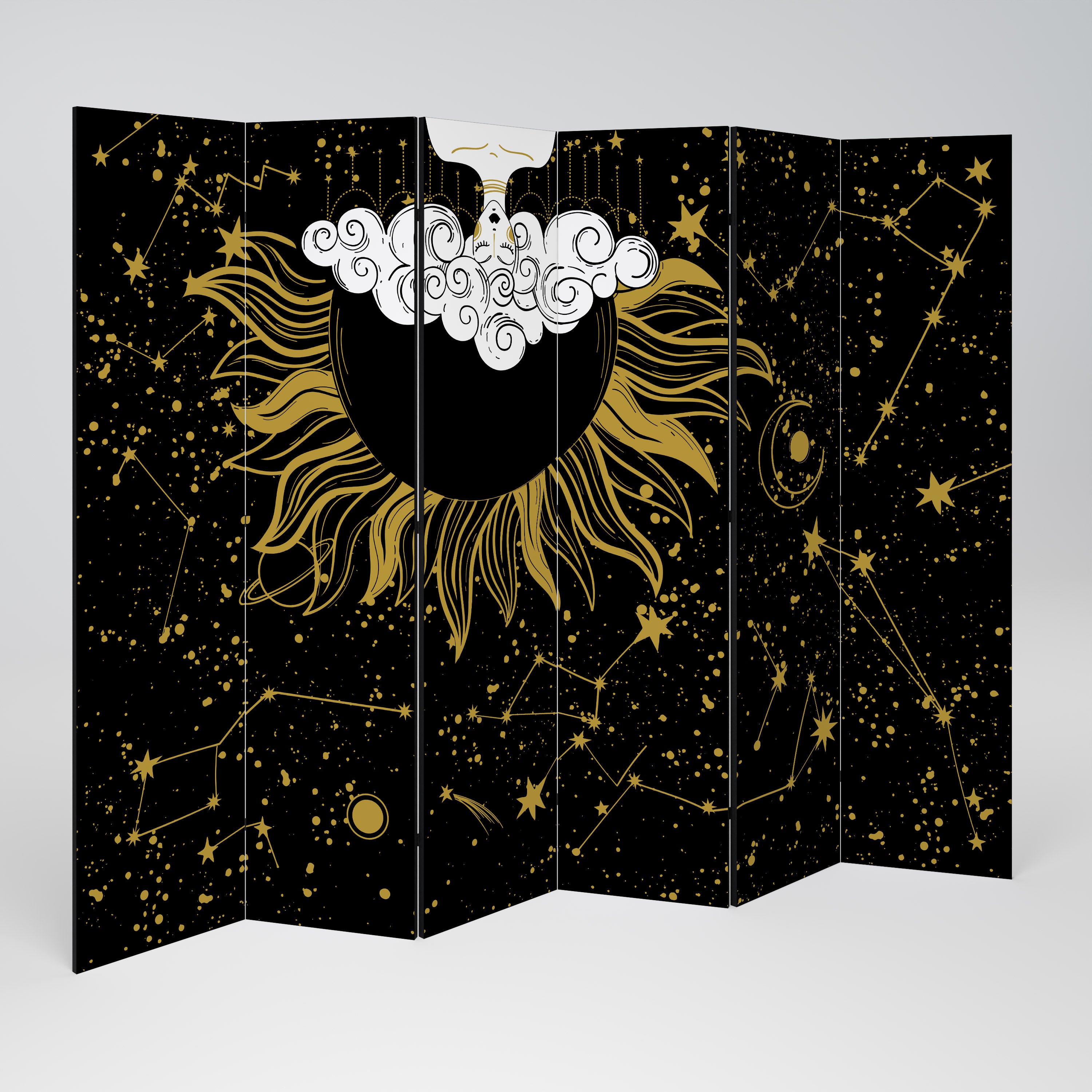 STELLAR CONSTELLATIONS 6dílný paraván