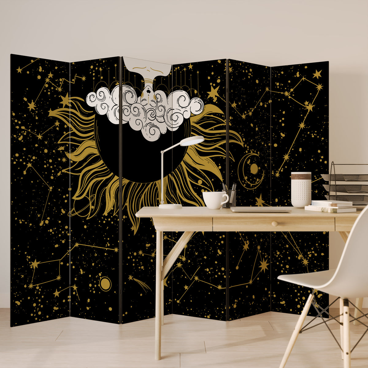STELLAR CONSTELLATIONS 6dílný paraván