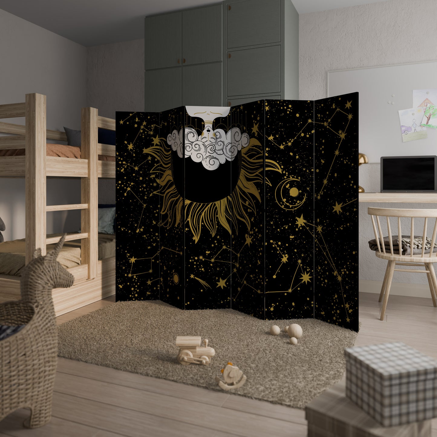 STELLAR CONSTELLATIONS 6dílný paraván