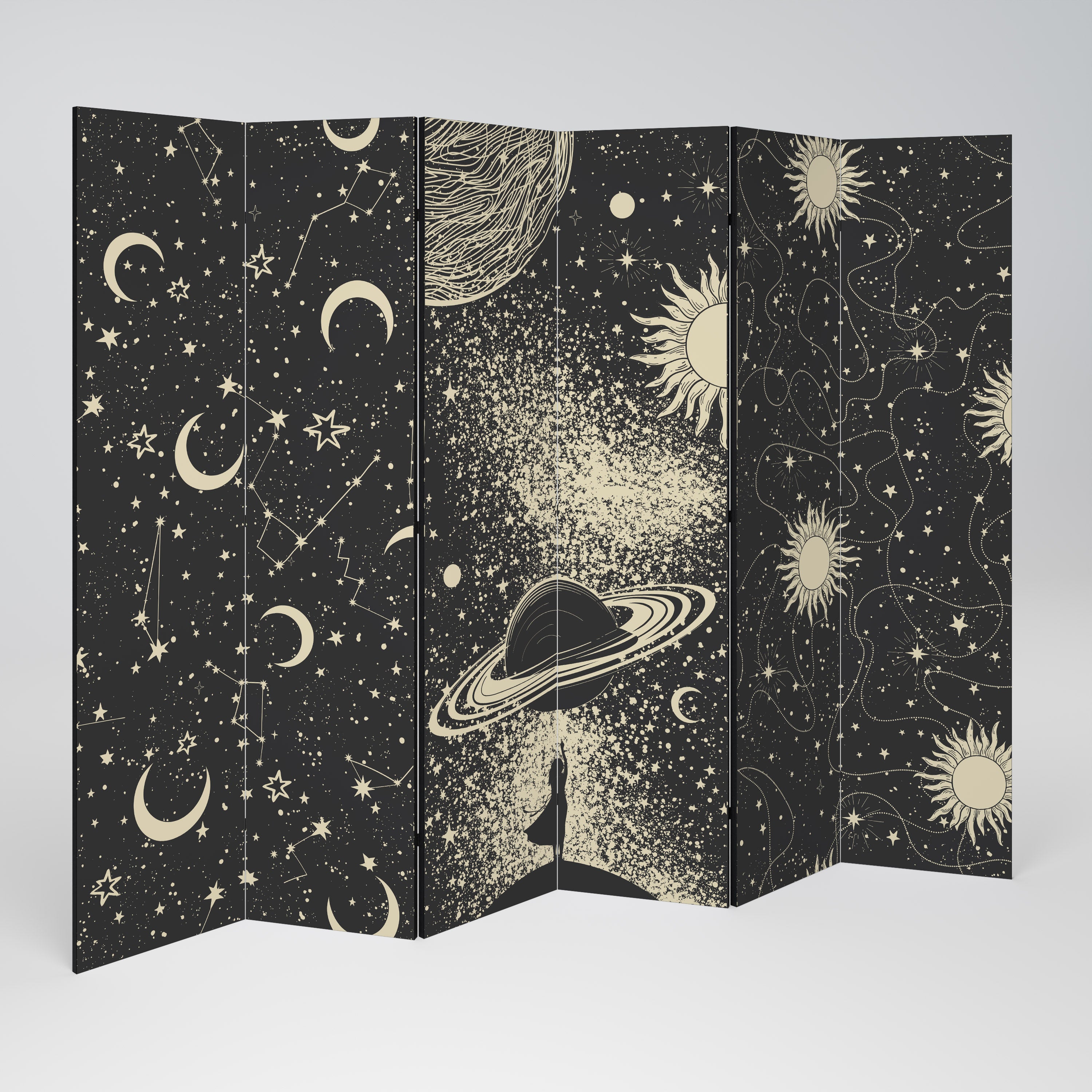 BRILLIANT UNIVERSE 6dílný paraván