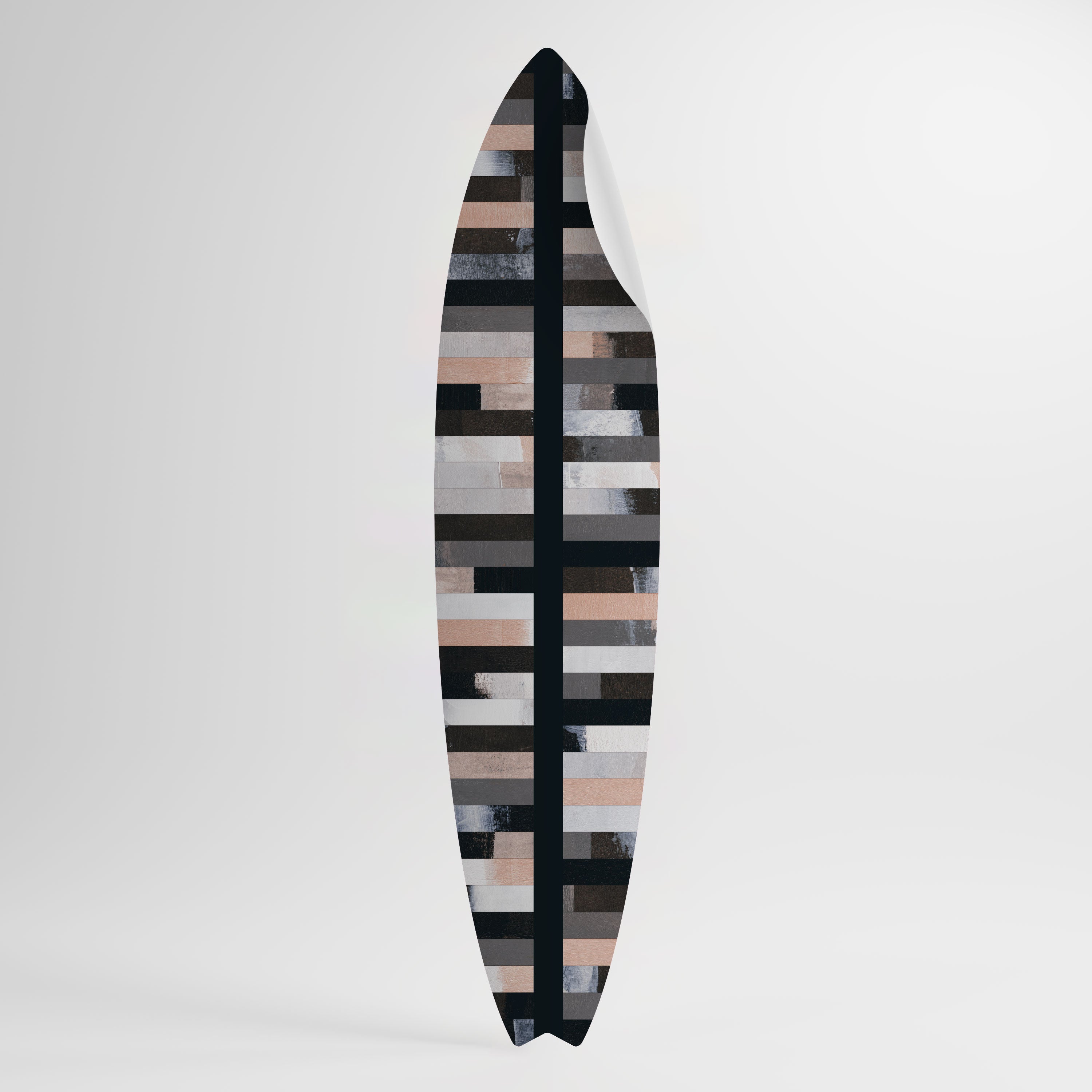COLLAGE OF RECTANGLES Samolepka ve tvaru surfu