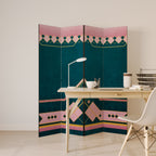 ROYAL COMPOSITION 4dílný paraván