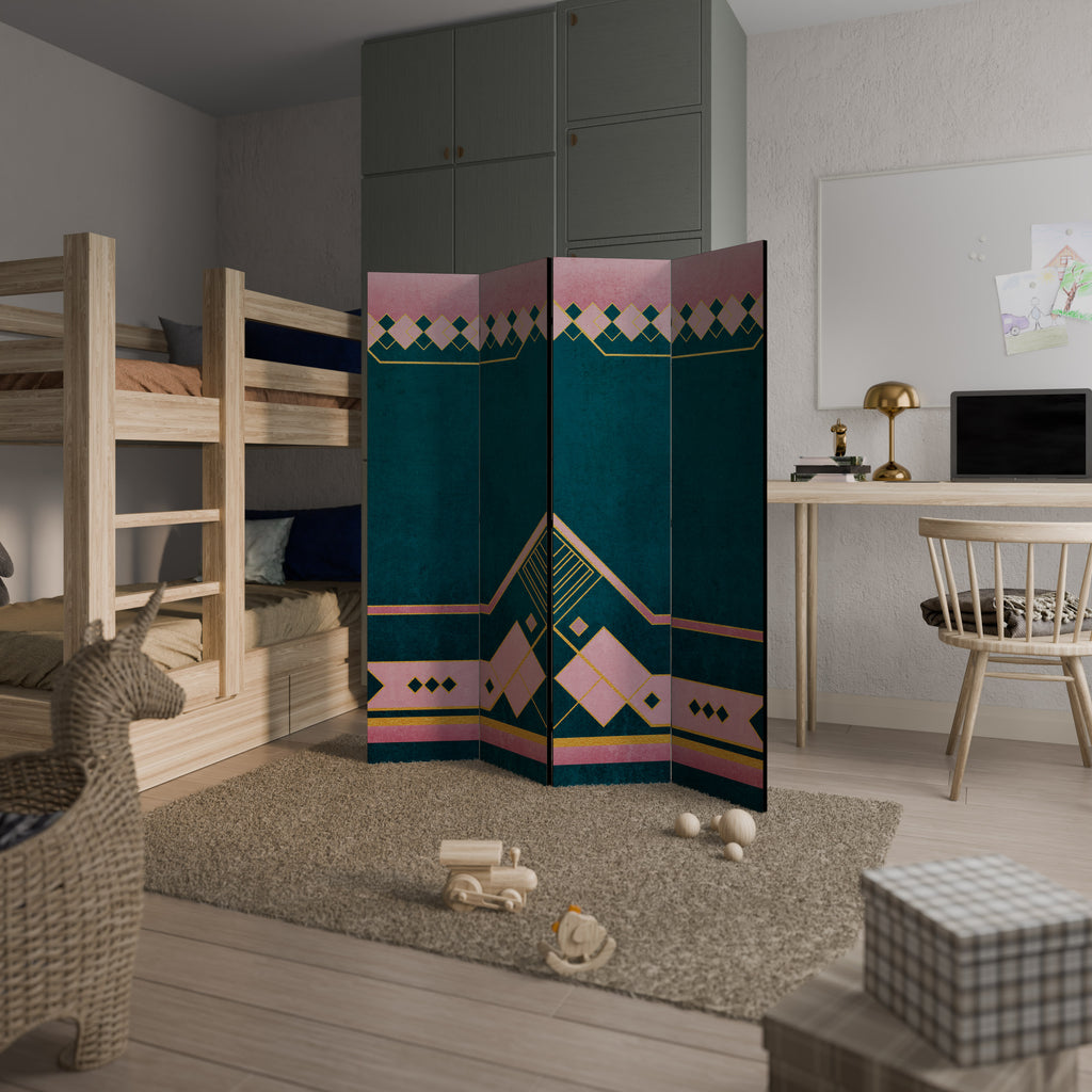 ROYAL COMPOSITION 4dílný paraván