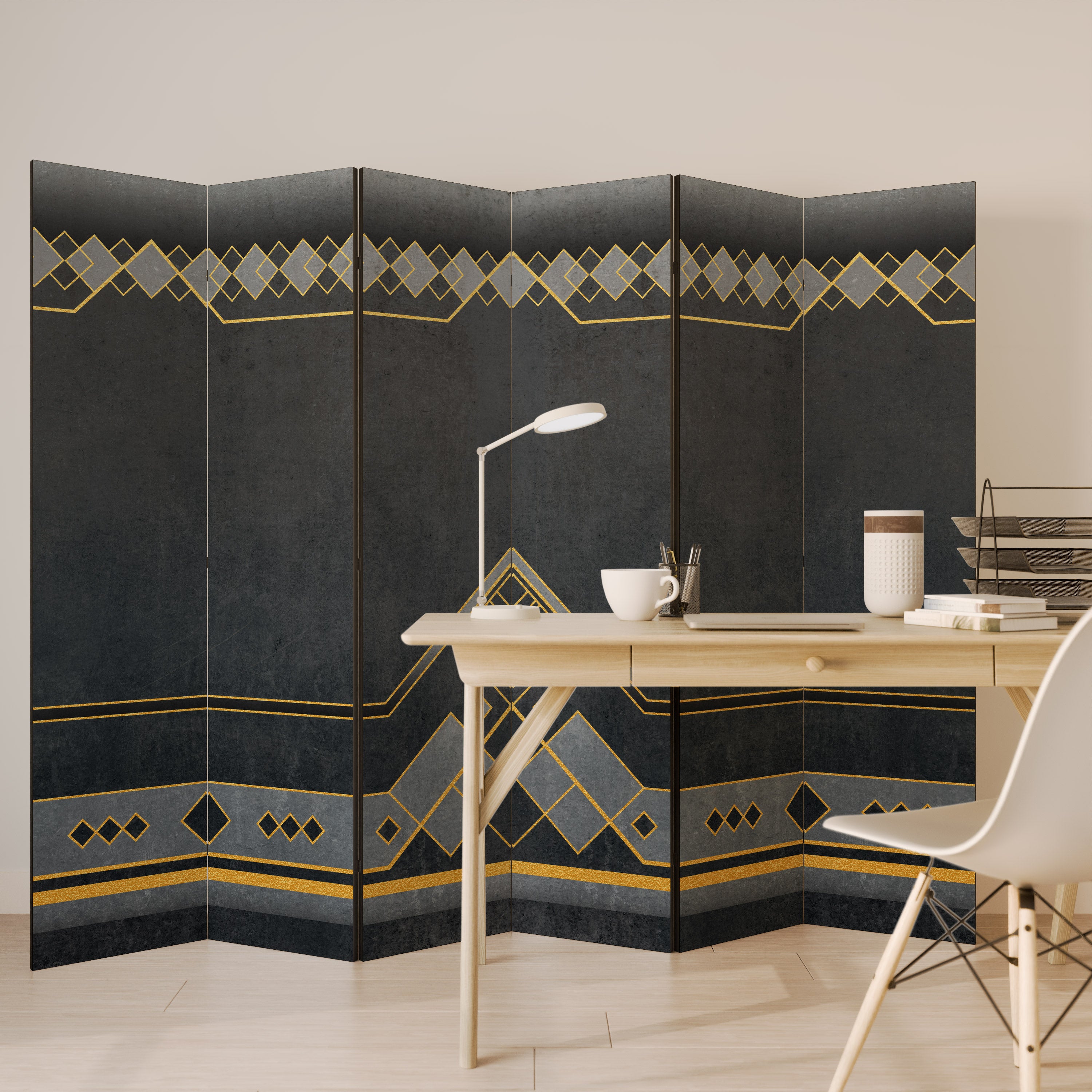 ROYAL ORDINARINESS 6-Panel Room Divider