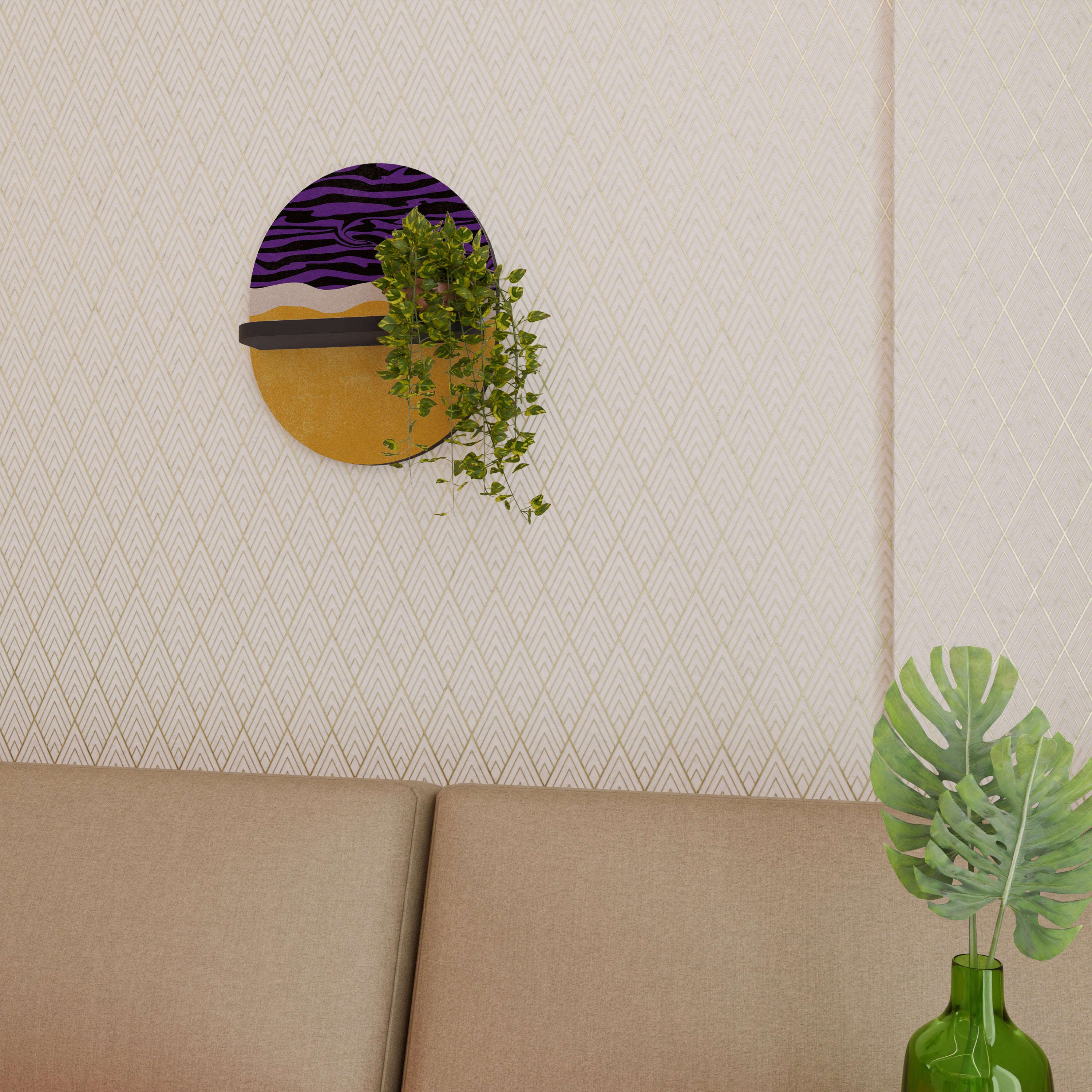 INDEPENDENT BORDER Designová police