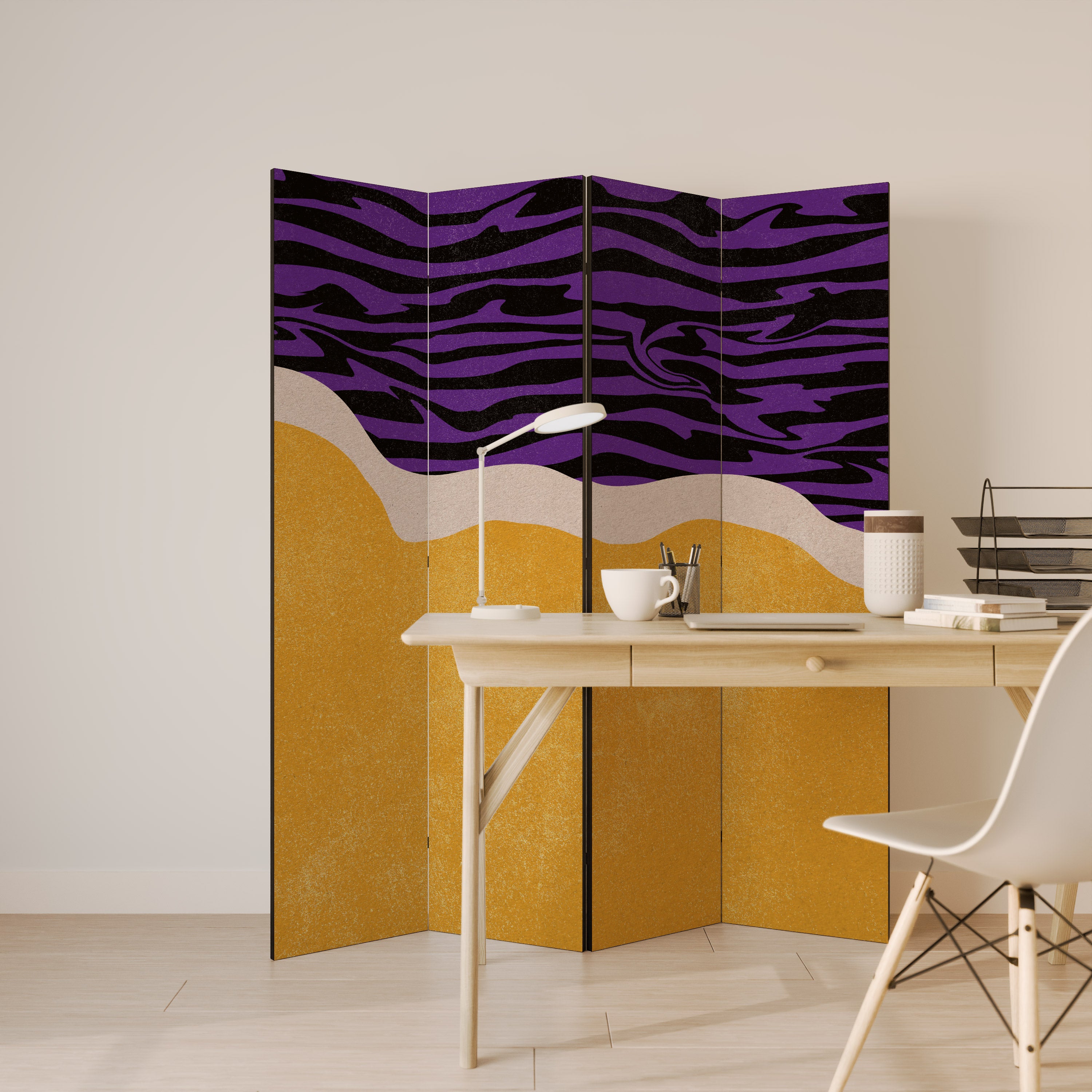 INDEPENDENT BORDER 4-Panel Room Divider