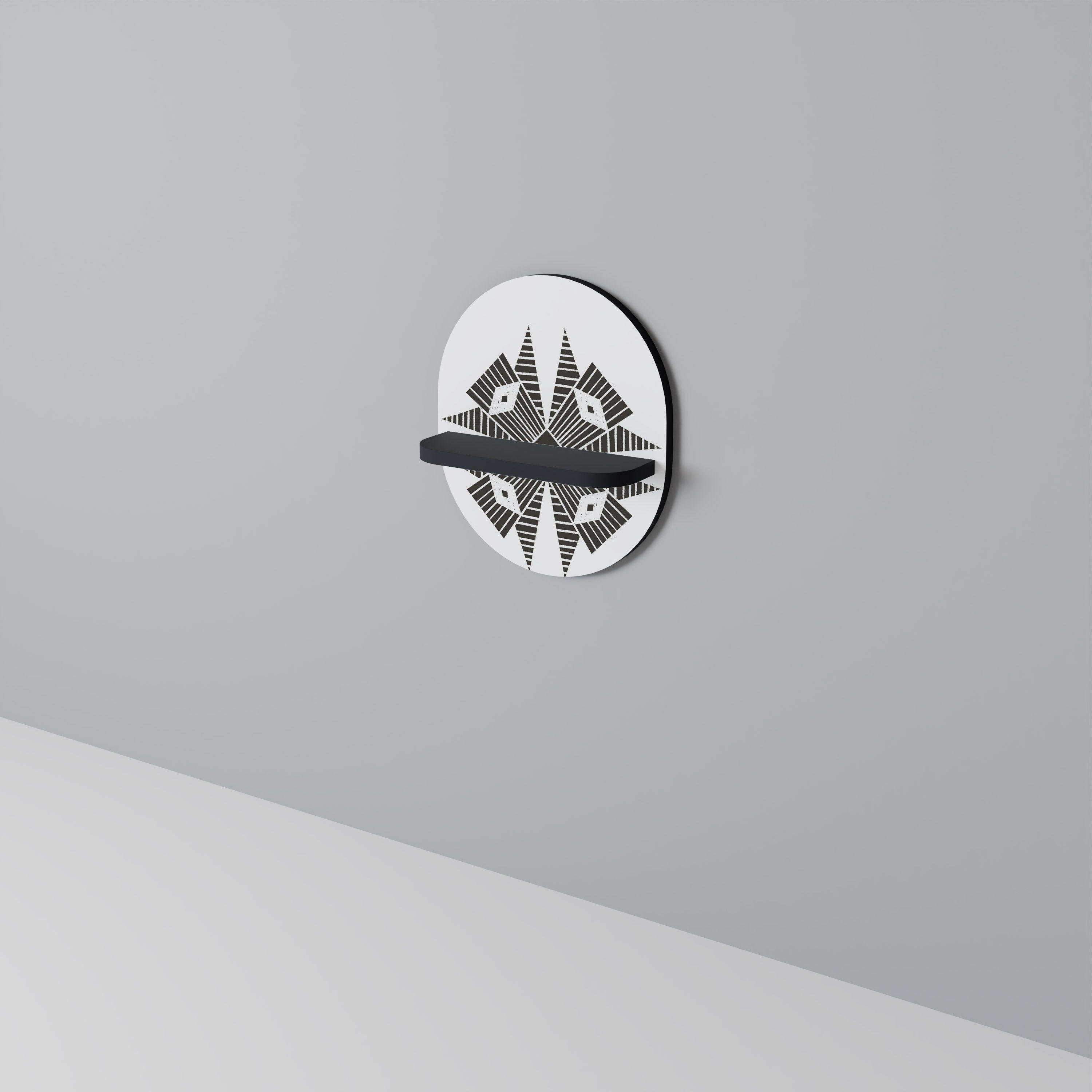 MONOCHROME NEXUS Art Shelf