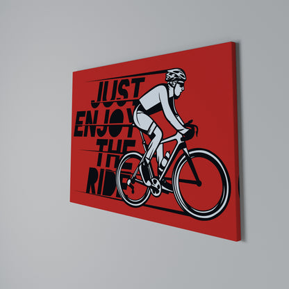 ENJOY THE RIDE Horizontal Canvas Print