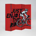 ENJOY THE RIDE 5dílný paraván
