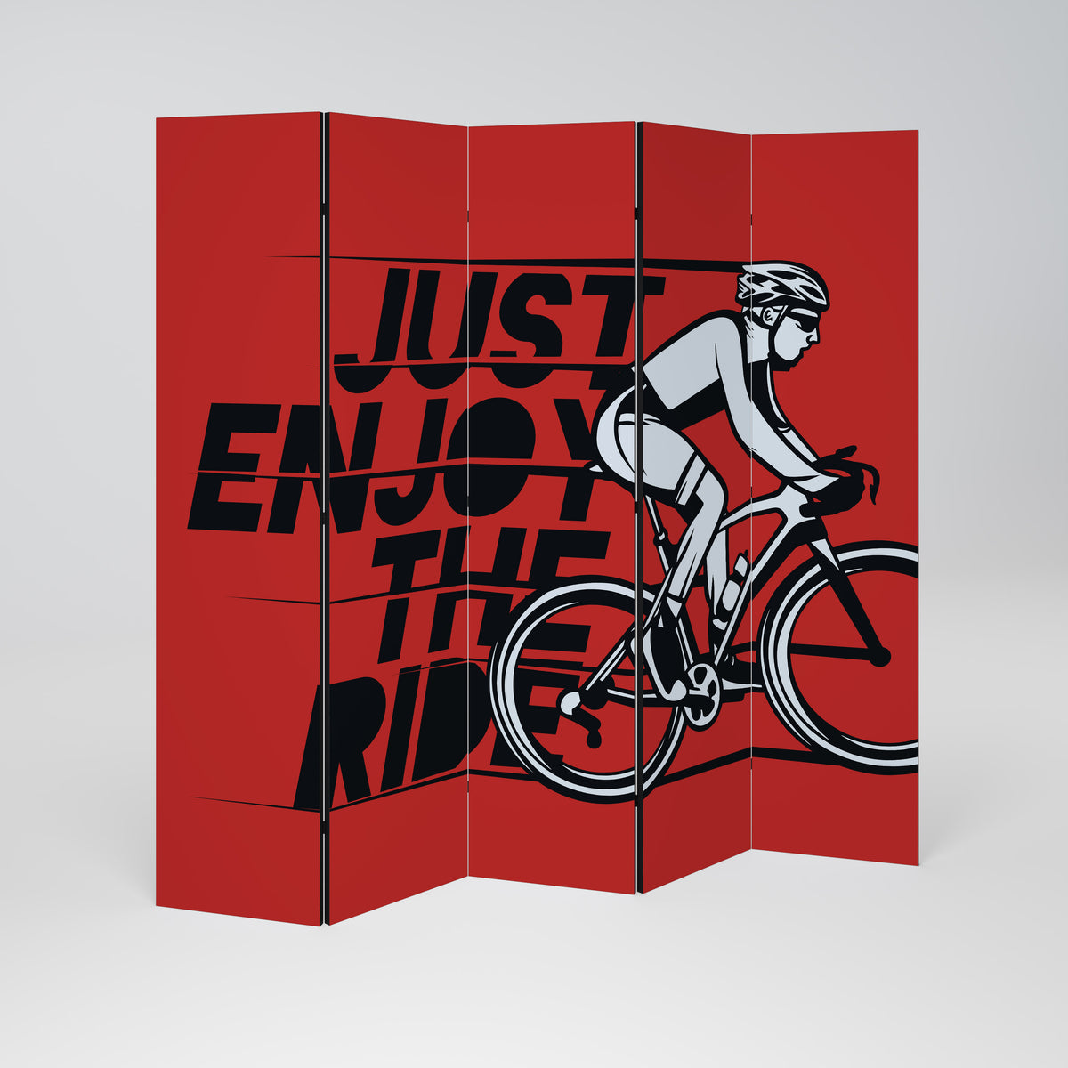 ENJOY THE RIDE 5dílný paraván