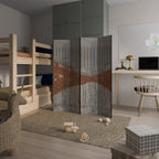 STRIPED TERRAIN 4dílný paraván