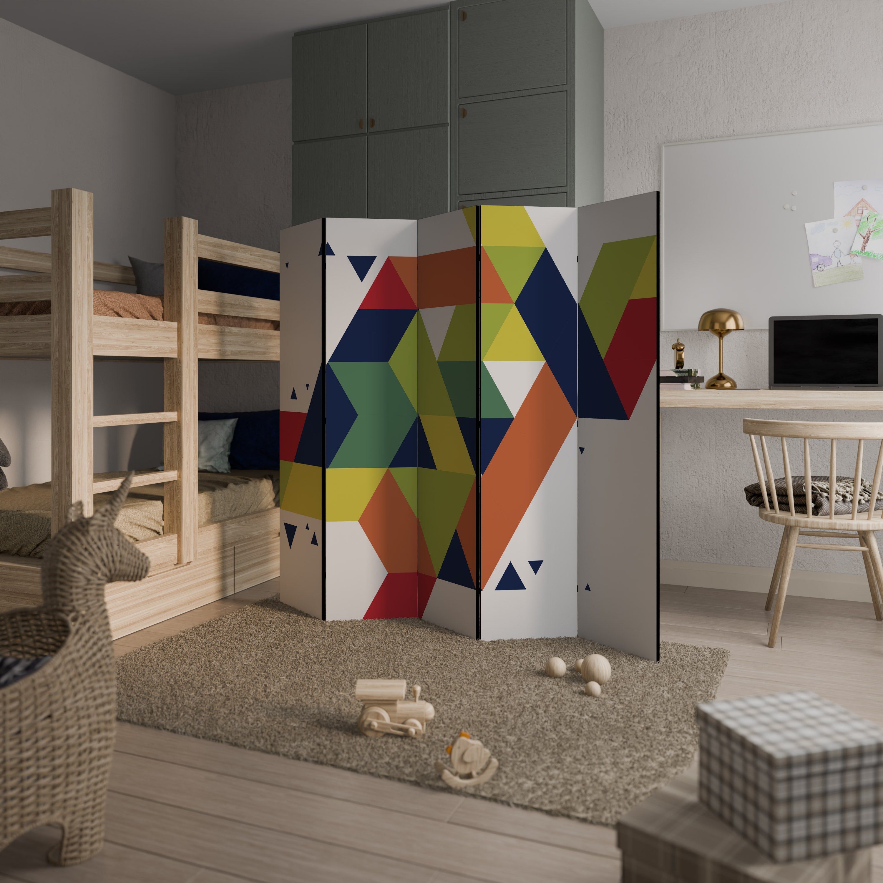 FUTURE SIGN 5dílný paraván