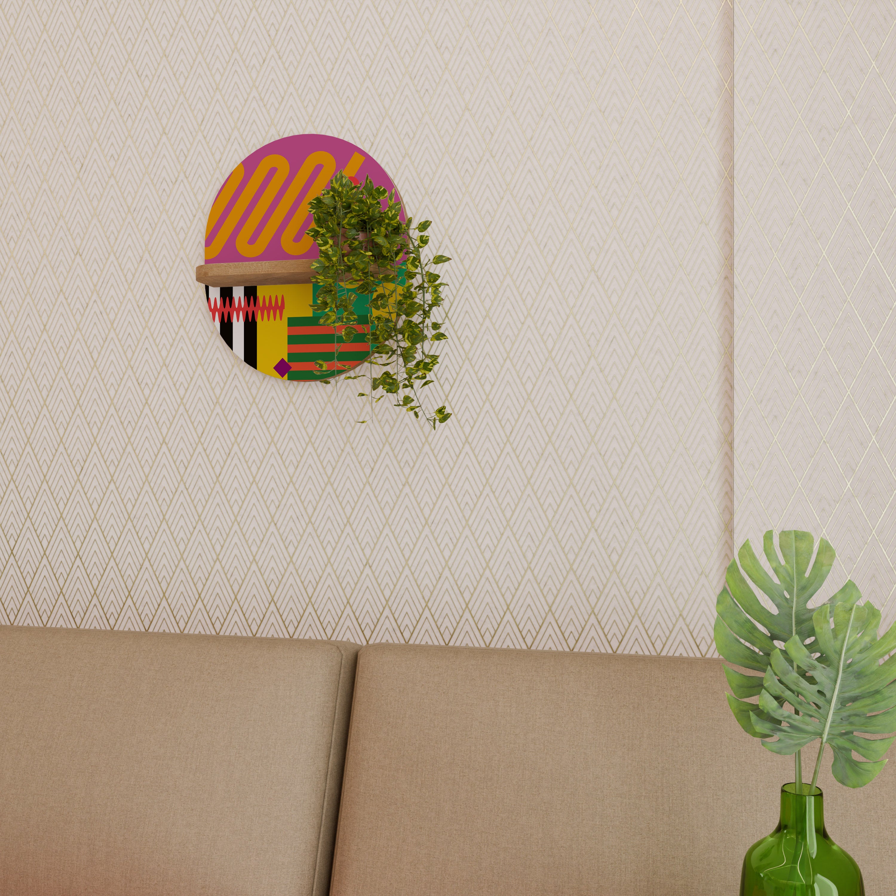 VIVID ART Designová police