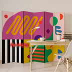 VIVID ART 6-Panel Room Divider